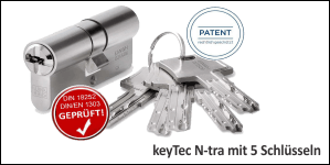 keyTec N-tra with 5 keys